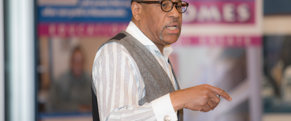 Percy teaching Homebuyer class